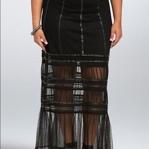 SEXY TRUMPET SEE THROUGH SKIRT FROM TORRID!